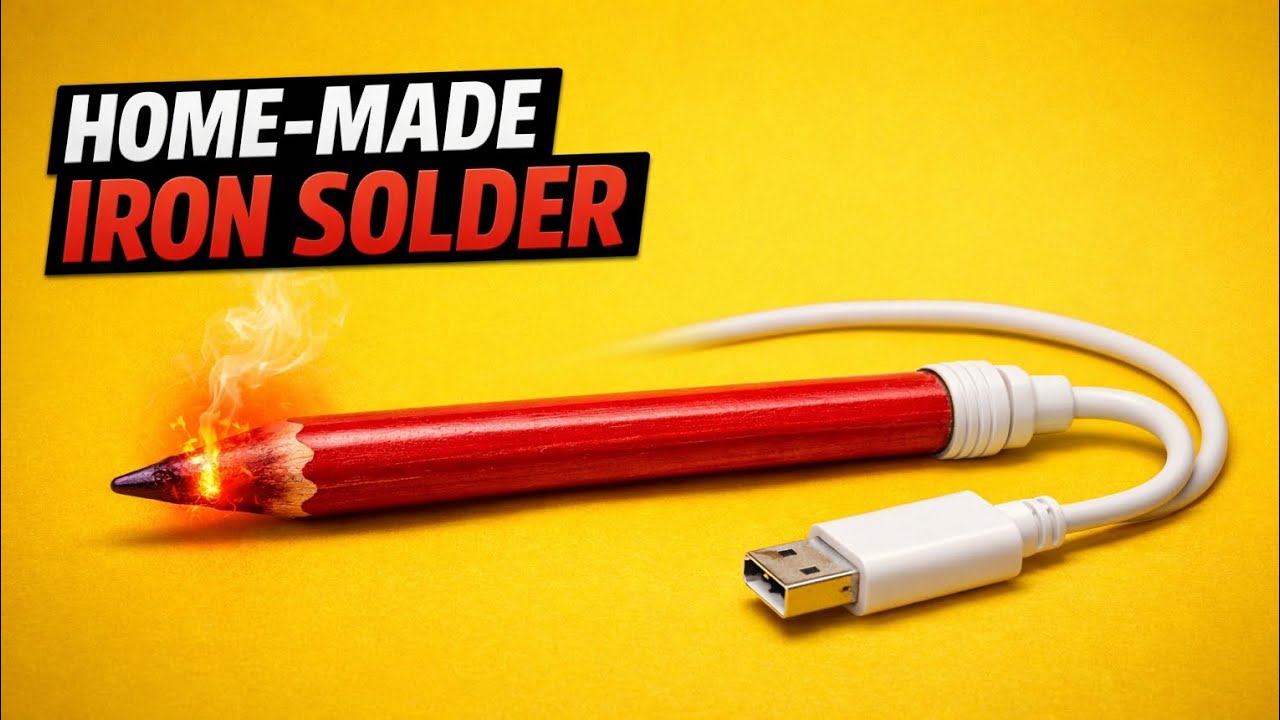 How to make soldering iron at home easy way