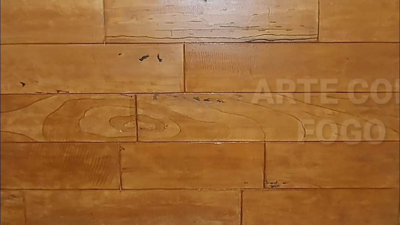 Efeito Madeira Com Argamassa - como fazer painel de efeito madeira