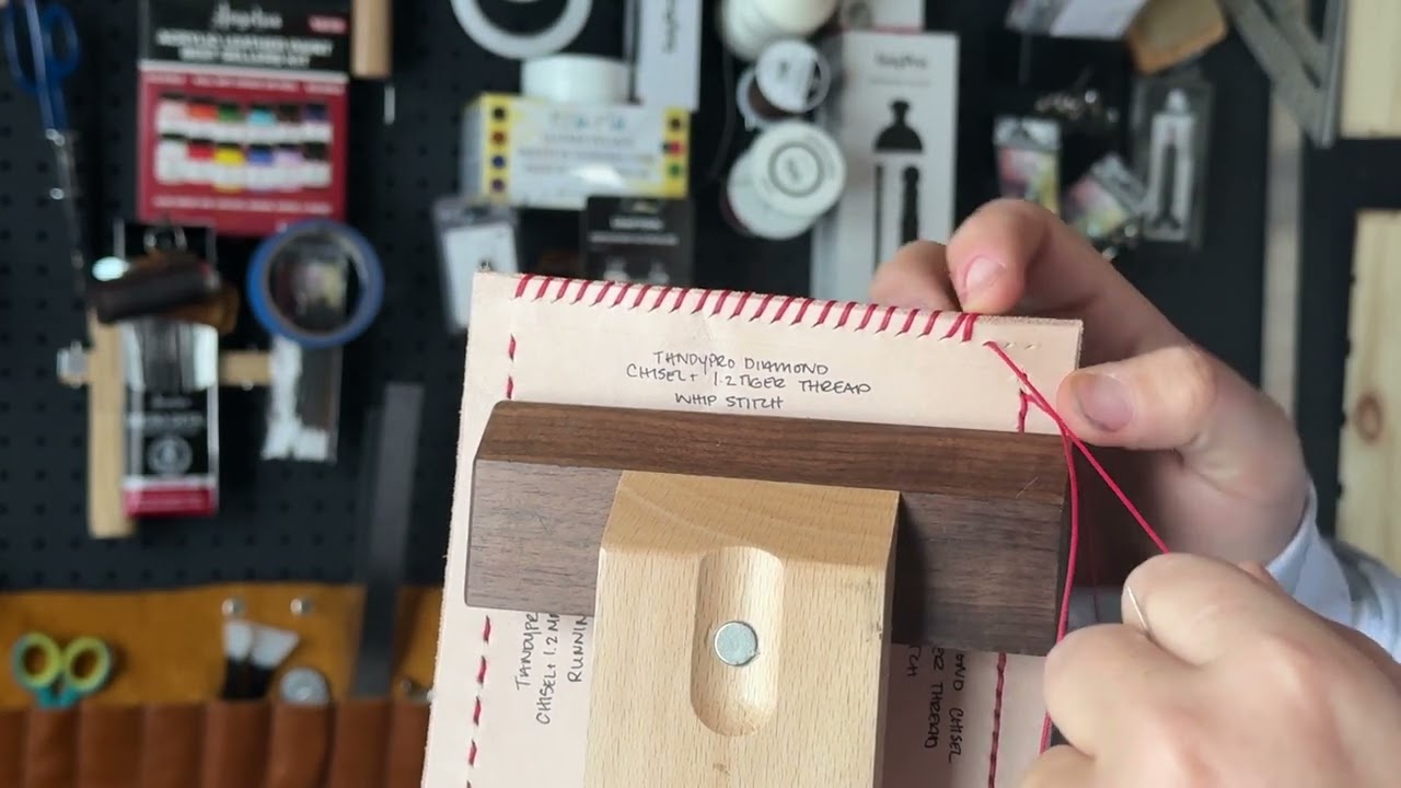 The Most Common Stitches in Hand-Stitching for Leatherwork