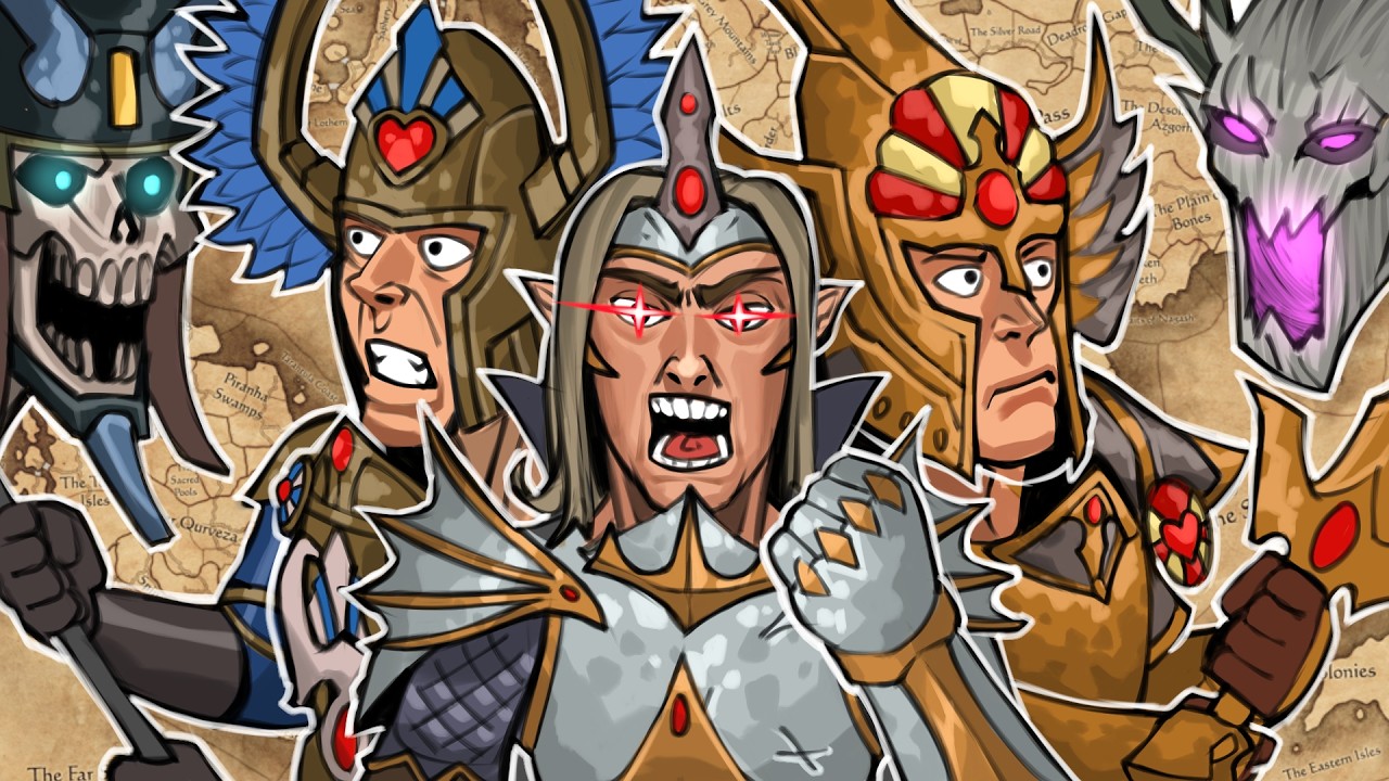 3 High Elves vs EVERY Warhammer Endgame Crisis at Once