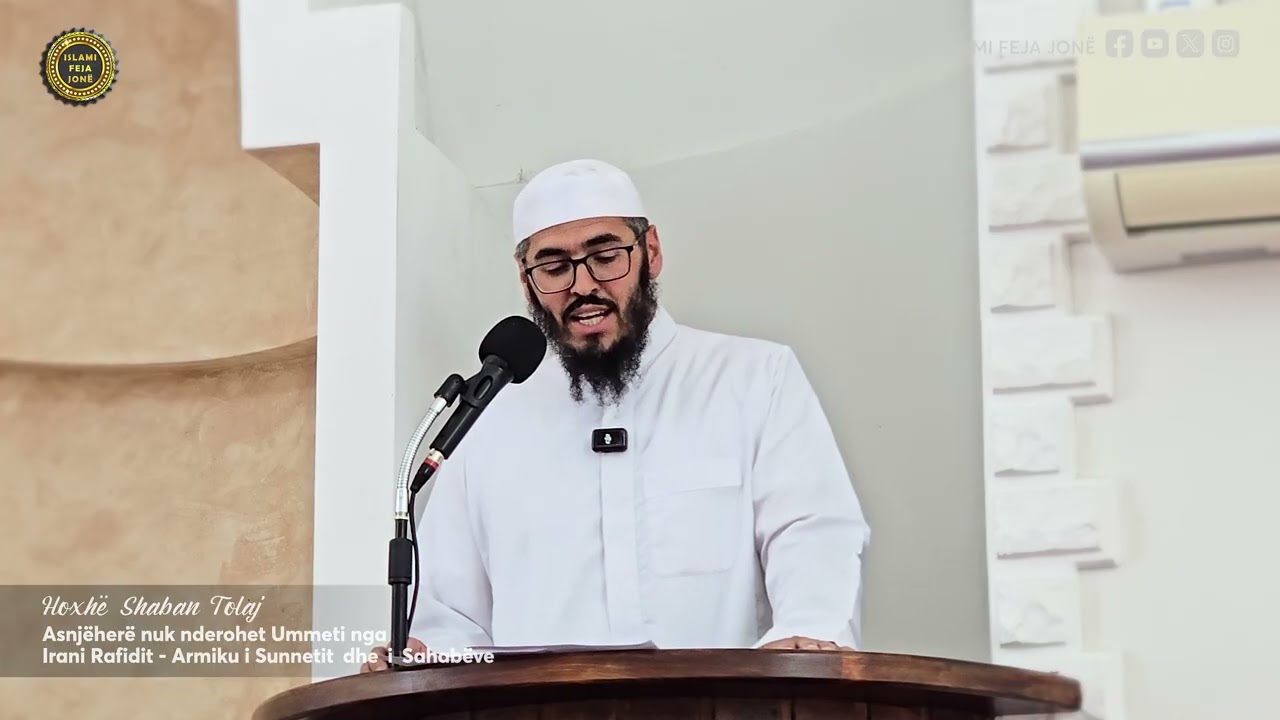 Asnjëherë nuk nderohet Ummeti nga Irani Rafidit – Armiku i Sunnetit dhe i Sahabëve {Hutbe} Shaban T.