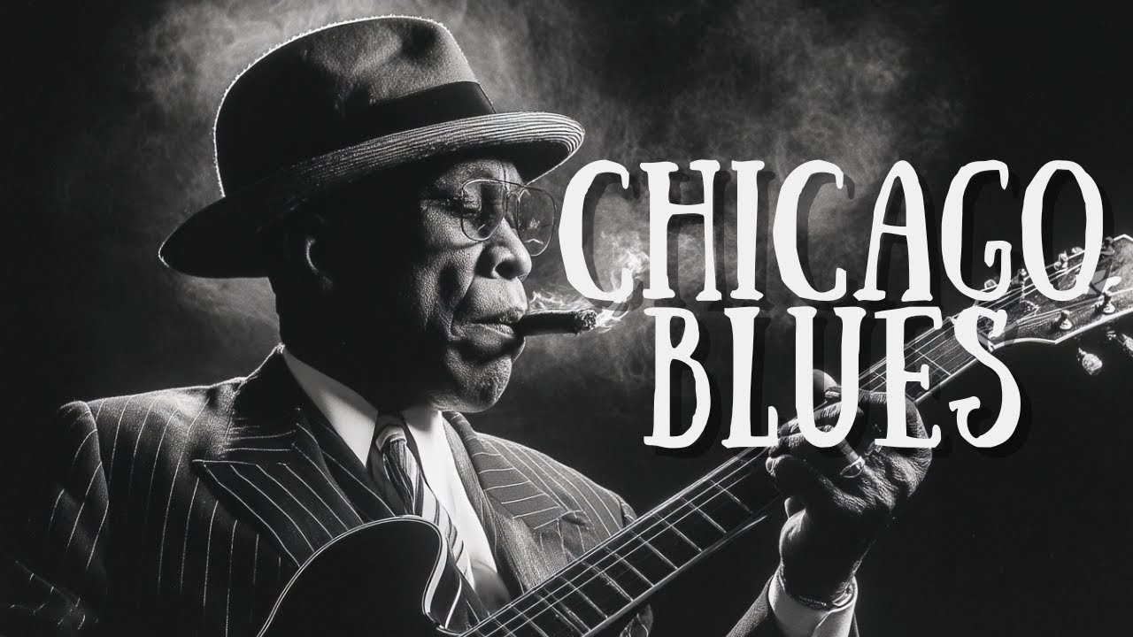 Rainy Midnight Chicago – Cozy Slow Blues, Vol. 096
