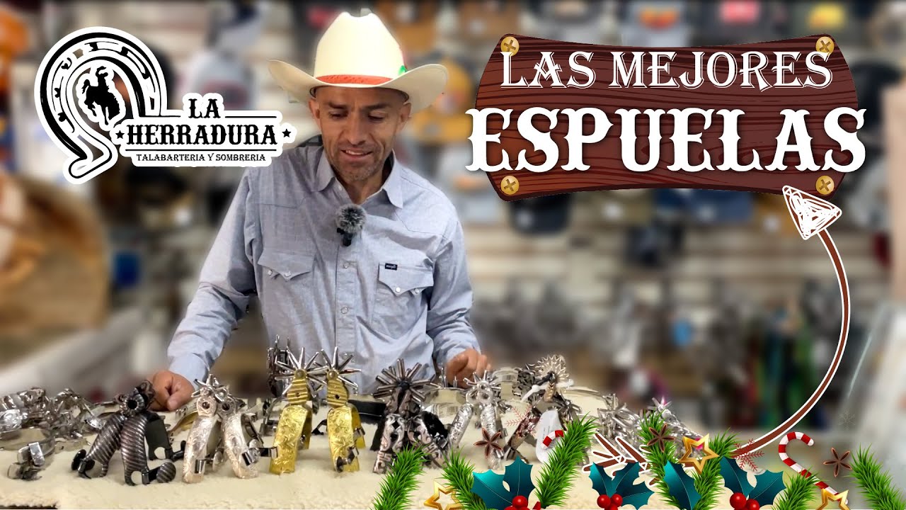 Las mejores ESPUELAS🏇 #talabarteria #tenancingo #espuelasycaballos #jinetes #sombrero