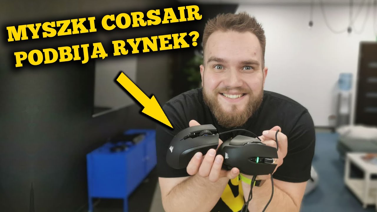 NAJNOWSZE MYSZKI GAMINGOWE CORSAIR