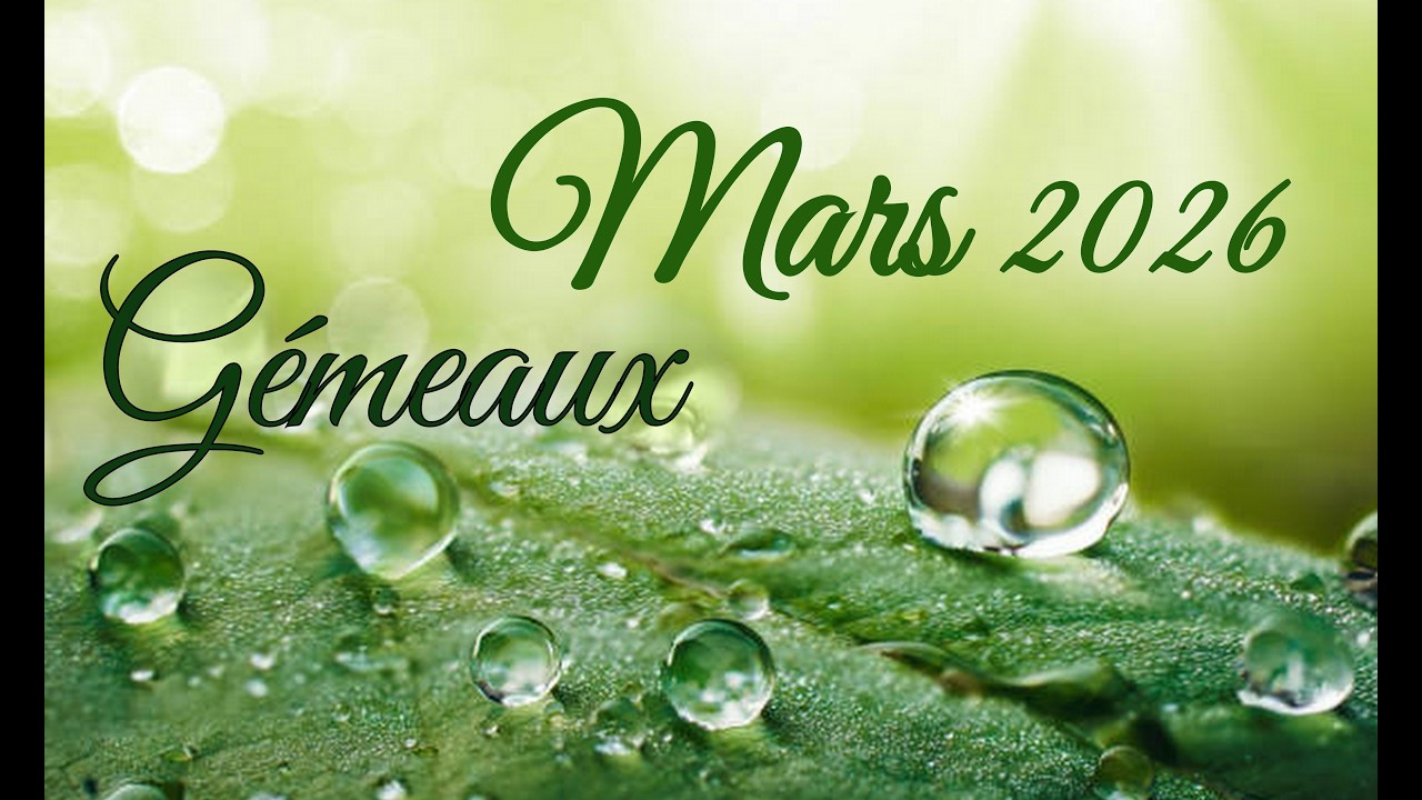 ♊ GEMEAUX Mars 2026 - Finance, Pro, Santé & Amour