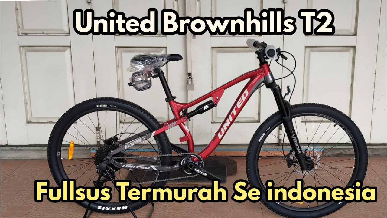 United Brownhills T2 2021|| Sepeda Fullsus Termurah