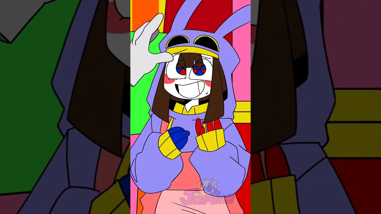 Patting the gang's head 🥺|| the amazing digital circus (Hoodie AU) #theamazingdigitalcircus #shorts