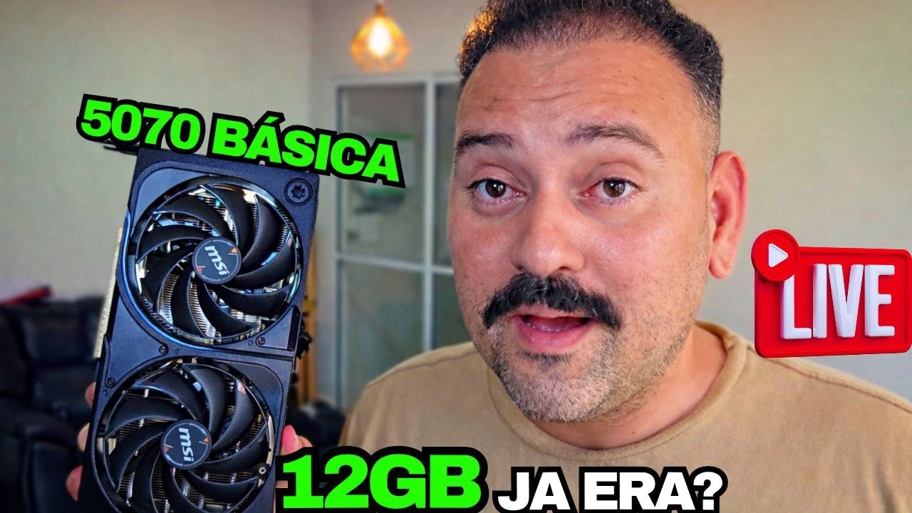 RTX 5070 RODANDO TUDO EM 4K! + PROMOÇÕES DO 3 DO 3!