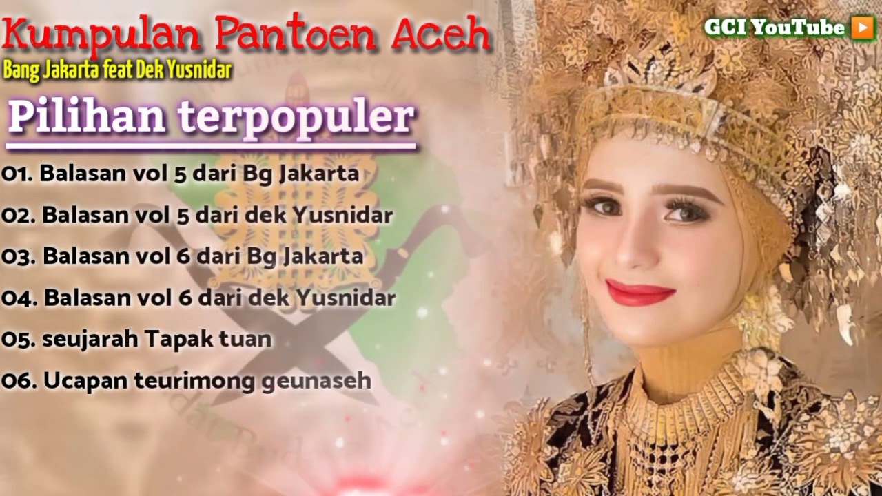 KUMPULAN PANTOEN BANG JAKARTA & DEK YUSNIDAR VOL 5 s/d VOL 6 DAN SEJARAH TAPAK TUAN