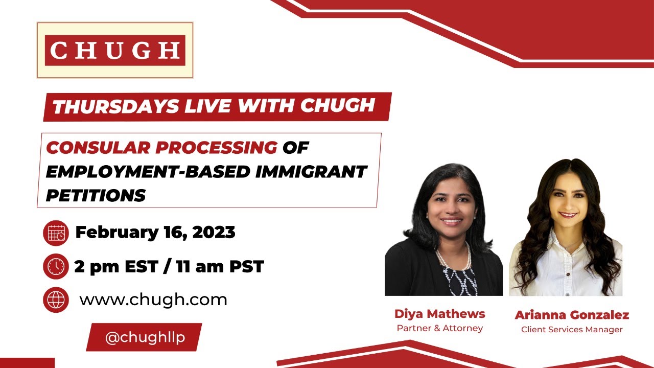 Consular Processing of Employment-Based Immigrant Petitions
