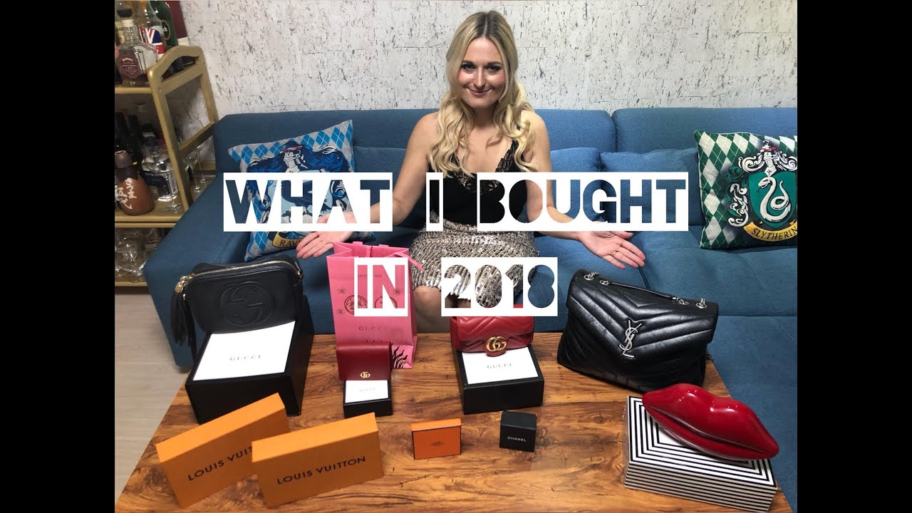 What I Bought in 2018: Chanel, Gucci, Louis Vuitton, Hermes, YSL, and Lulu Guinness