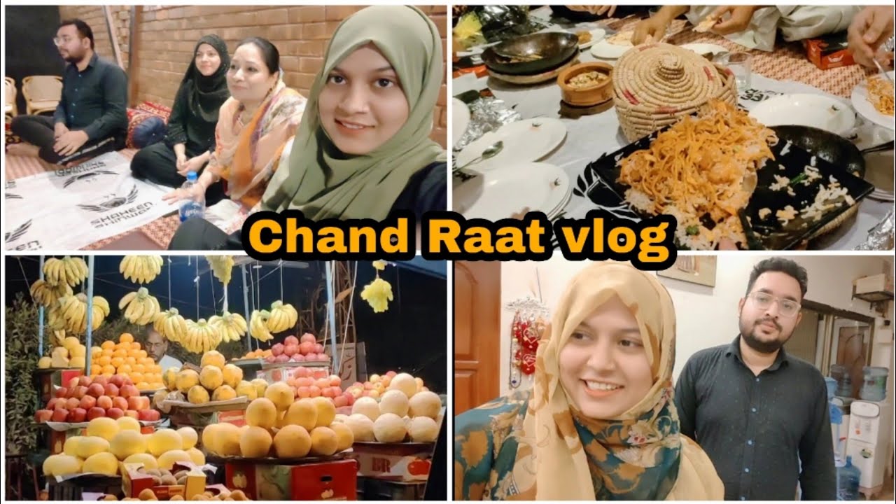 Chand Raat Vlog.🌙 & Celebration 🥳 Amber Naz Official ❤️