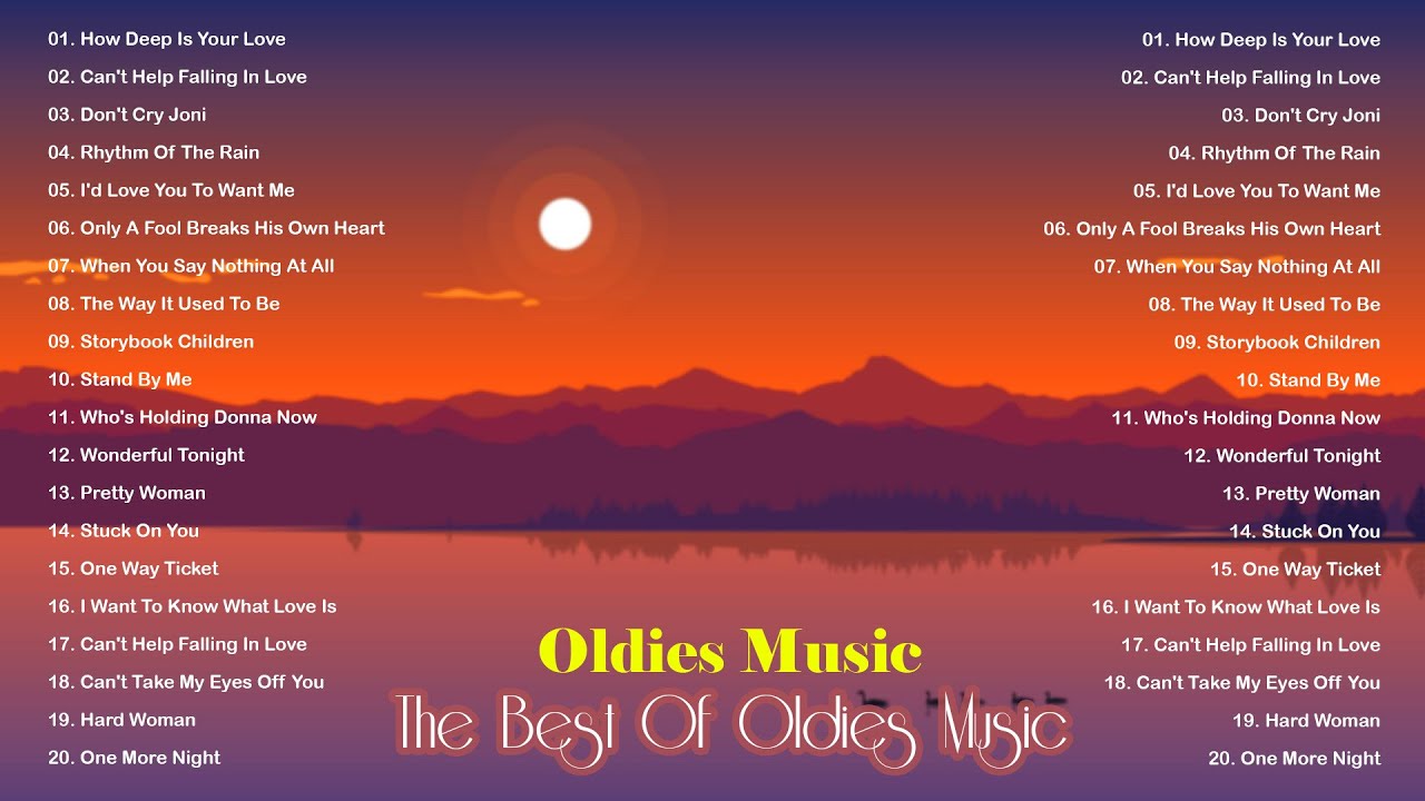 Golden Old Songs Sweet Memories ️🎼️🎼 Best All Time Of 50's 60's 70's