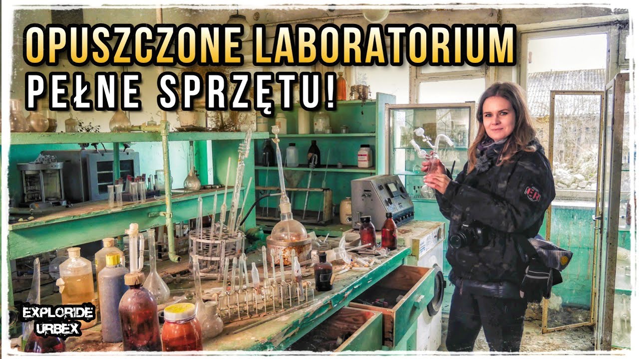🔴 Eksplorujemy Opuszczone Laboratorium PEŁNE SPRZĘTU!  | ExploRide Urbex
