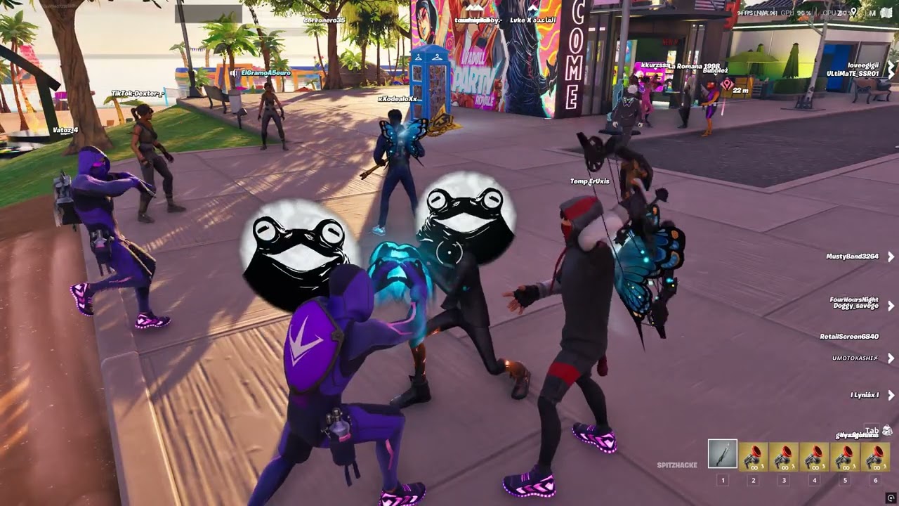 lyadoll emote battle and chill