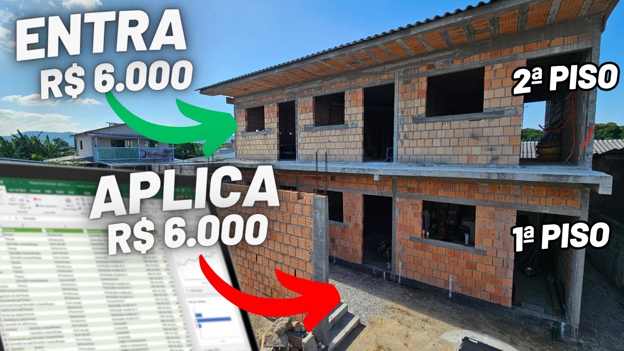 Essas 4 Kitnets vão PAGAR o resto da Obra (Nova Estratégia)