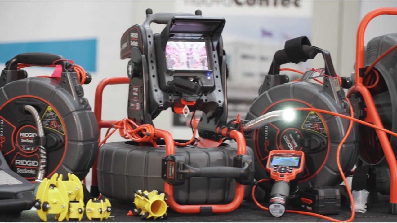 Nuova Contec - Videoispezione Ridgid ep.04 Presentazione gamma telecamere