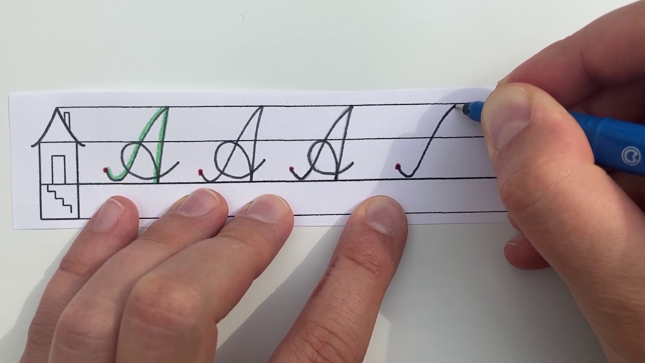 Schreibschrift A