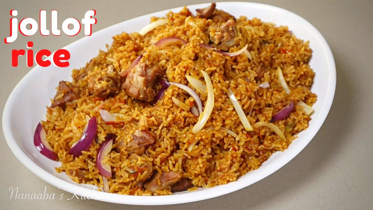 Toolo beef JOLLOF RICE recipe -   Cured Lamb jollof rice