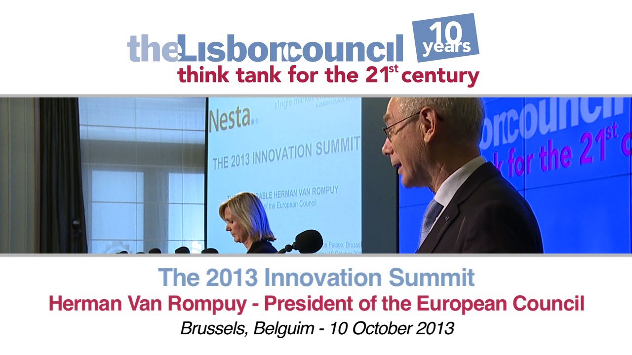 The 2013 Innovation Summit - Herman Van Rompuy