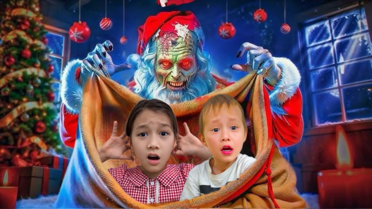 ҚОРҚЫНЫШТЫ АЯЗ АТА КЕЛДІ😱🎅КІМДІ ӘКЕТІП ҚАЛДЫ…🥹🎥