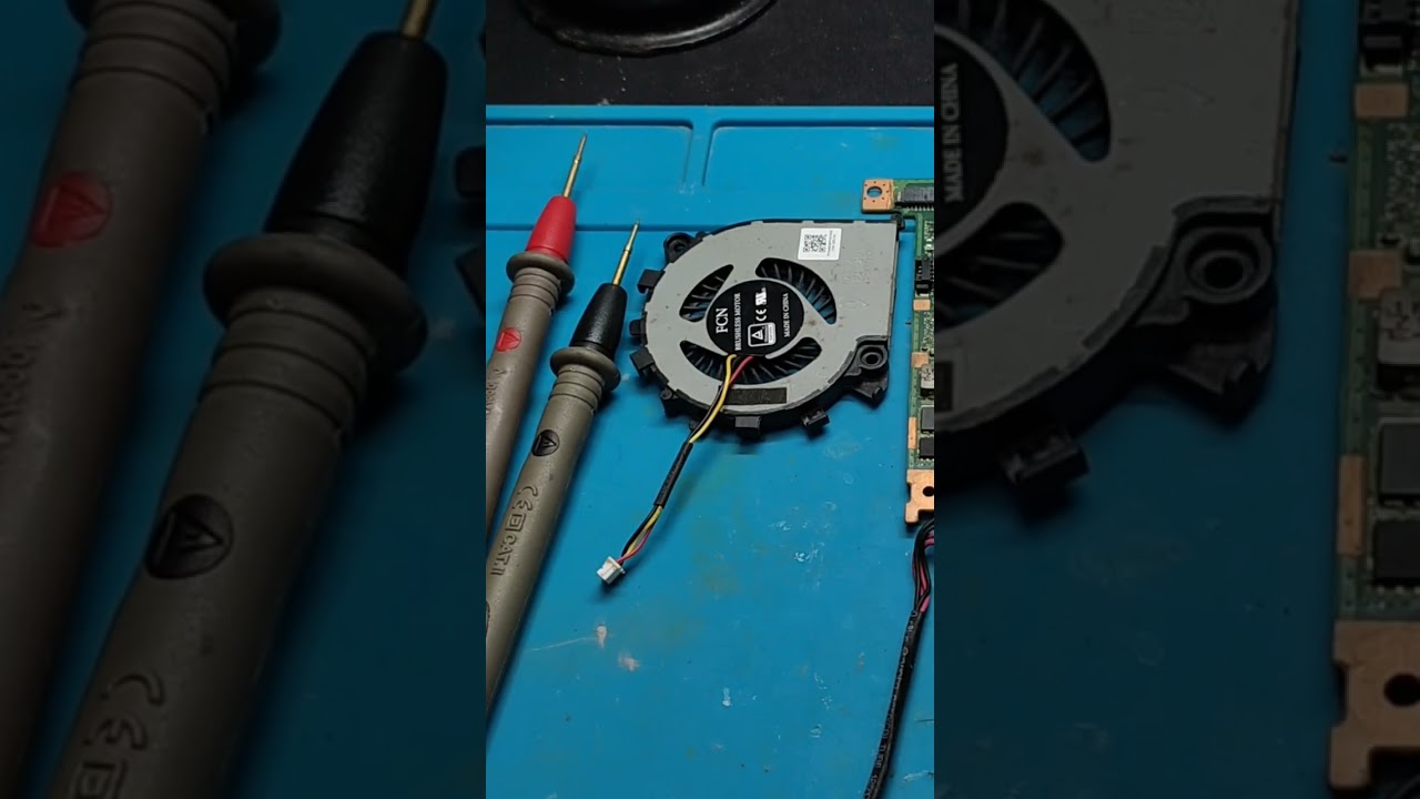 How to check if the laptop fan is working