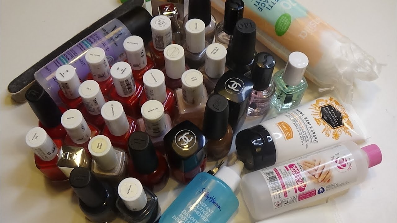 MANICURE: prodotti, abitudini e tutti i miei smalti -Il video definitivo-