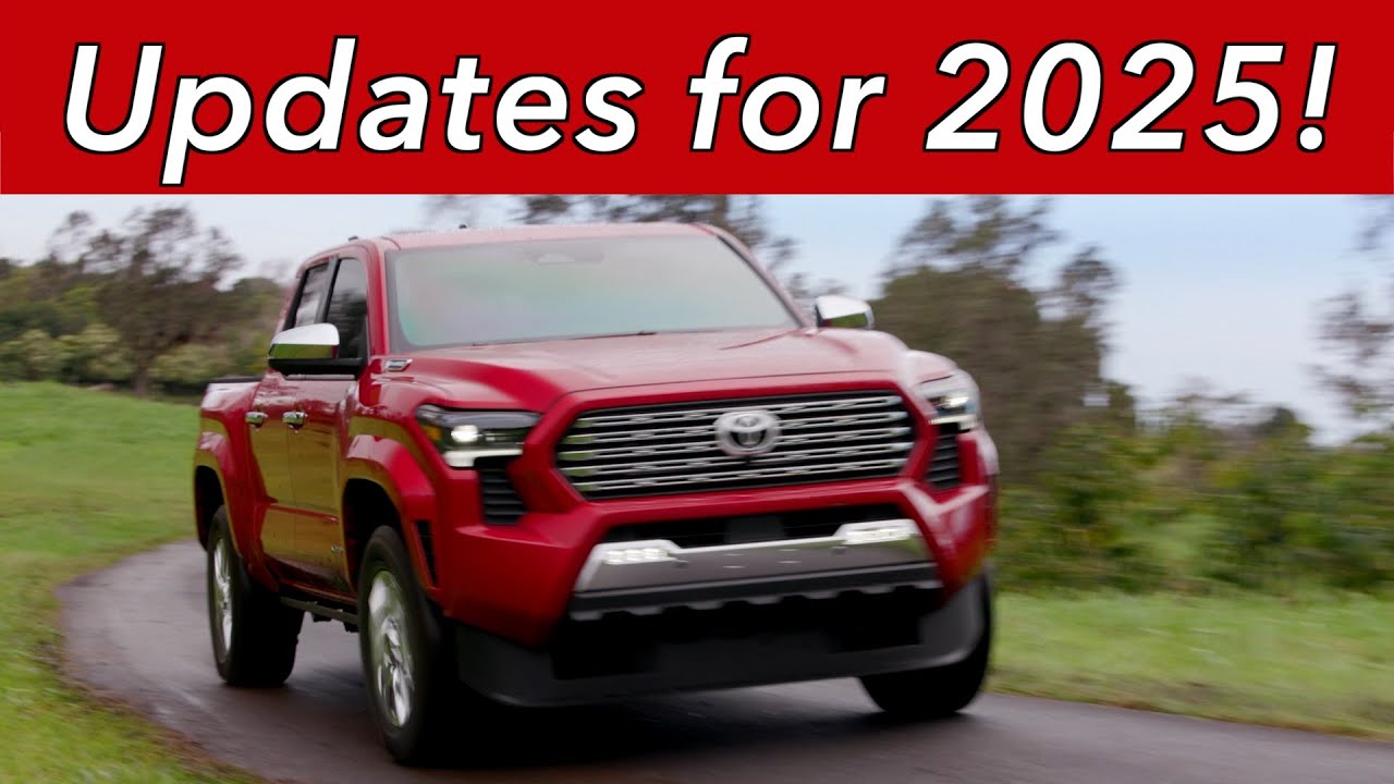 A Few Changes Coming for the 2025 Toyota Tacoma!