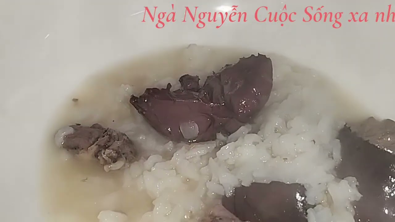 Cách nấu cháo gà bao ngon 