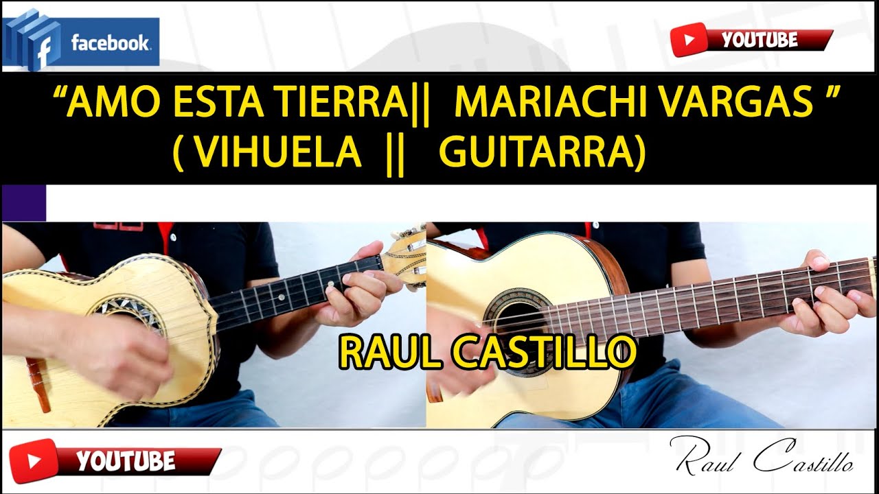 AMO ESTA TIERRA || VIHUELA || GUITARRA