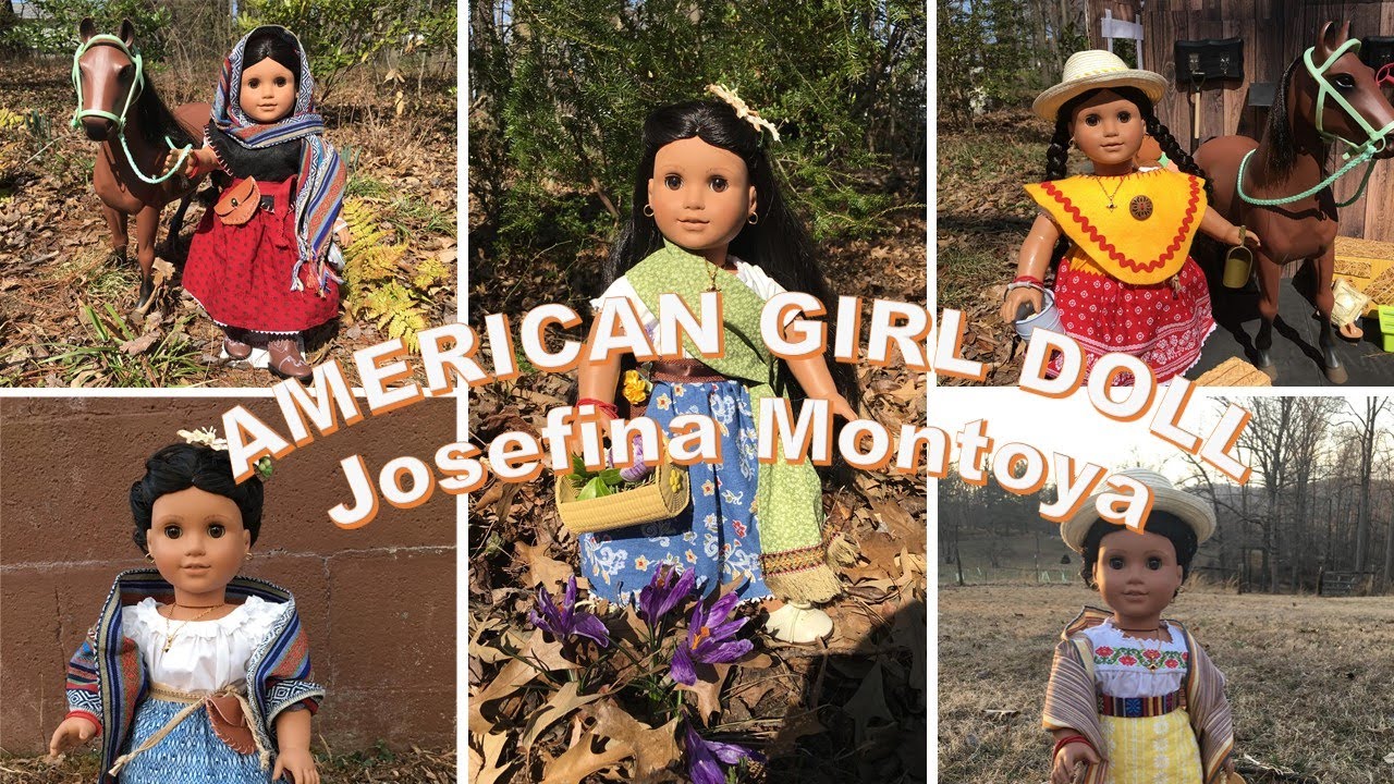 AMERICAN GIRL DOLL - PROFILE ON JOSEFINA MONTOYA (5 NEW FASHION & STYLE LOOKS!)