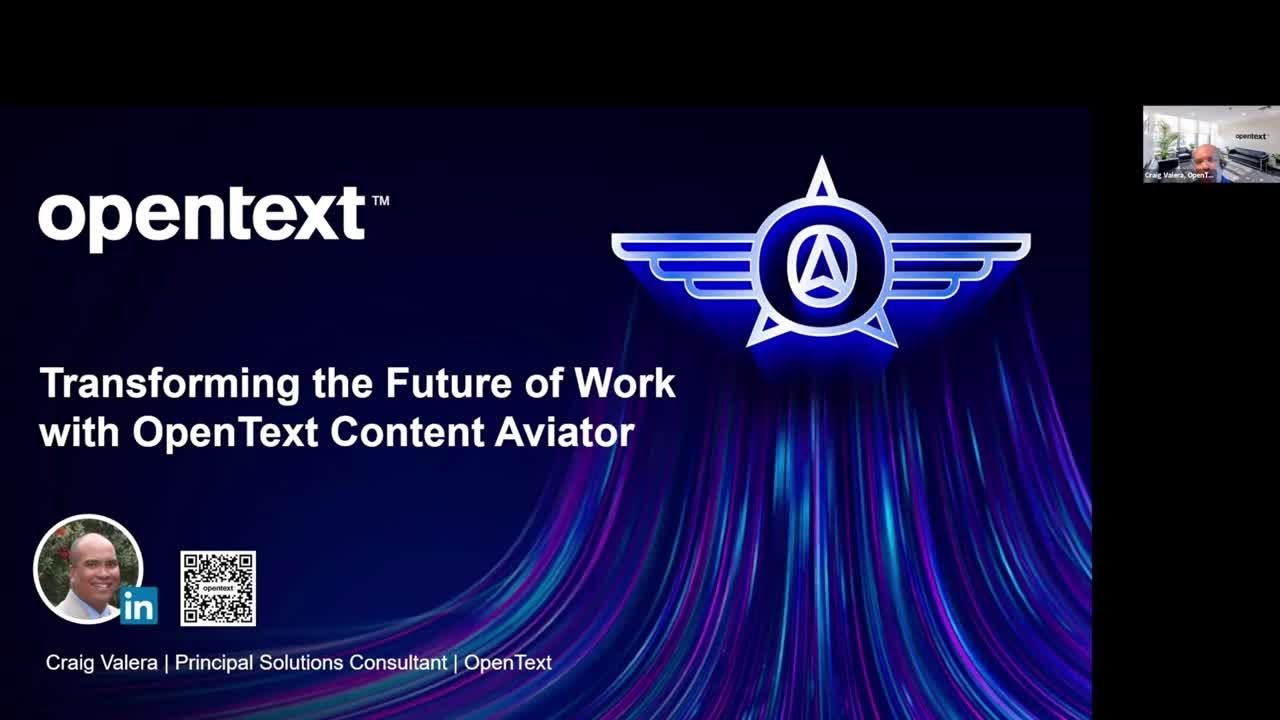 Content Aviator for a smarter organization: content interactions and insight