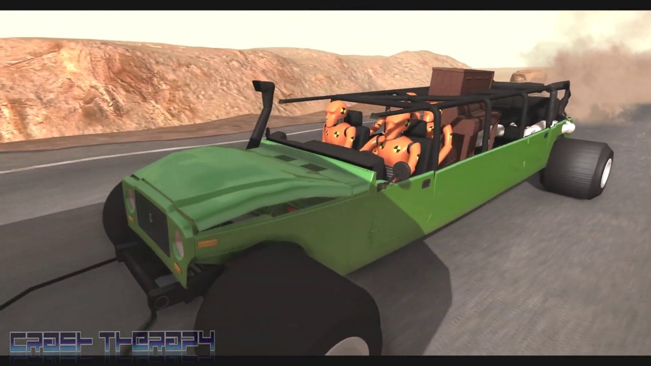 BeamNG Drive High Speed Crazy TOWING (Cars Dragging) | Crash Therapy