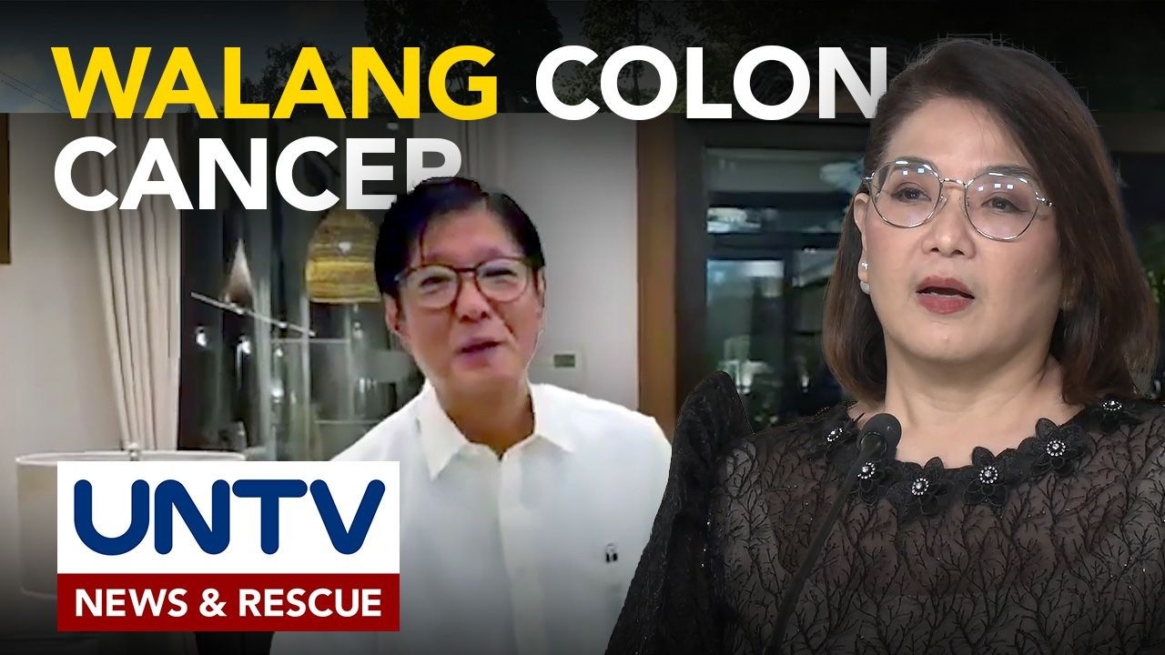 Malaca&ntilde;ang, pinabulaanang may colon cancer si PBBM