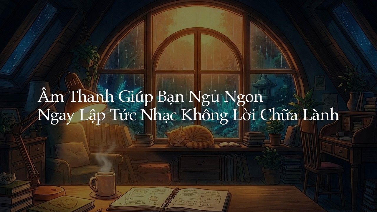 Âm Thanh Giúp Bạn Ngủ Ngon Ngay Lập Tức 💤 Nhạc Không Lời Chữa Lành