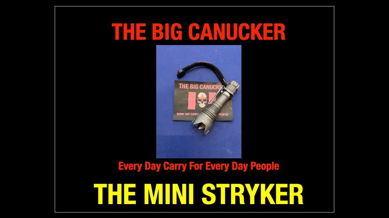 The Manker Titanium Mini Stryker....Watch Before You Buy One!