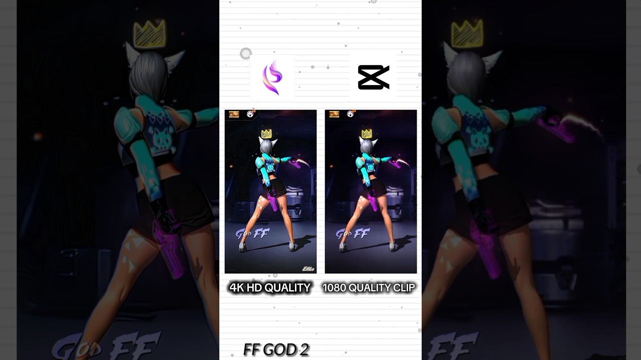 Which one is best 🔥// Efiko vs CapCut ff edit tutorial lobby edit ff #shorts