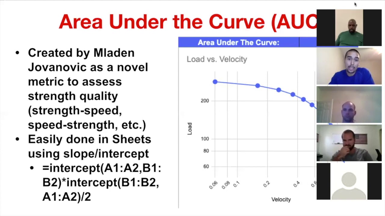 Velocity Based Training (VBT) Webinar - Google Sheets Tools