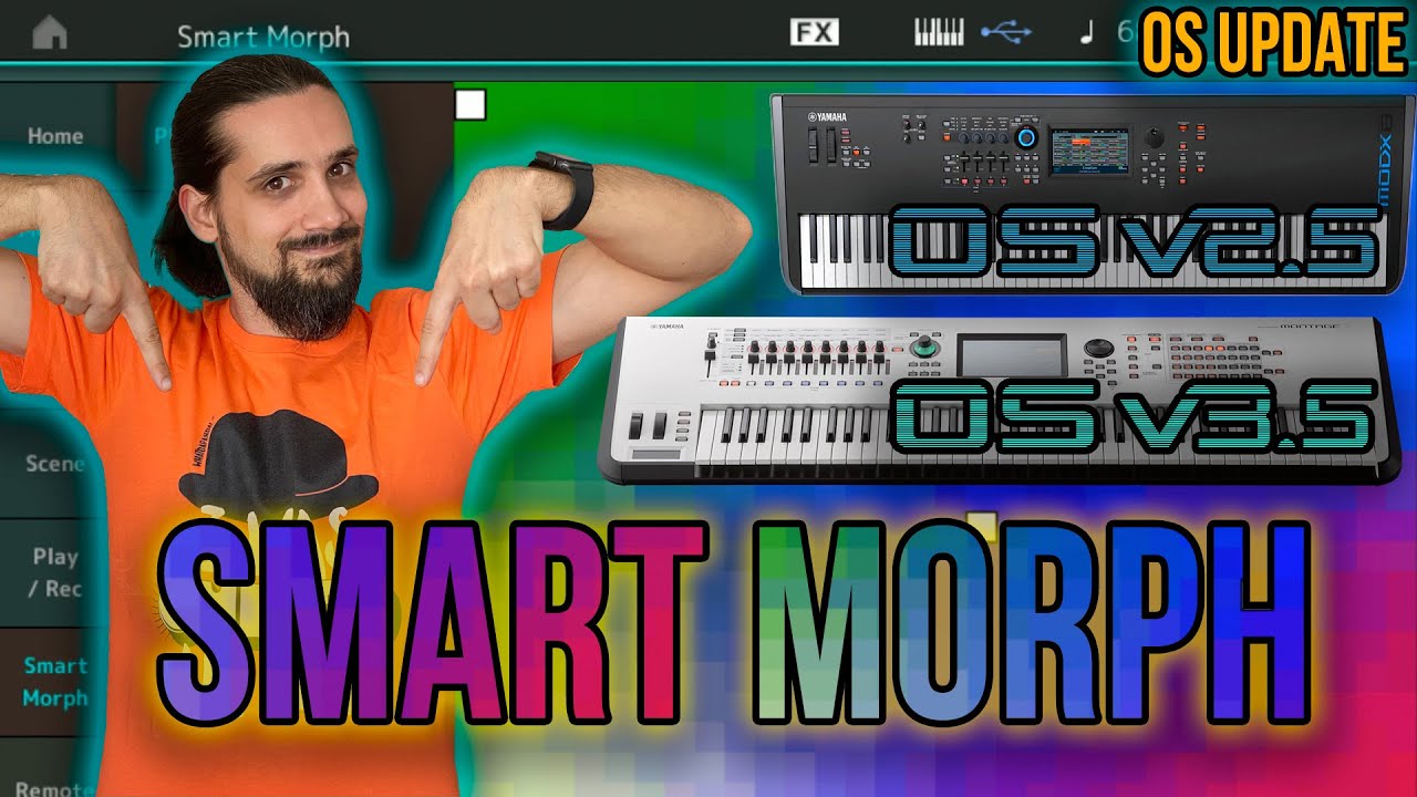 Montage OS3.5/MODX OS2.5 Updates! SMART MORPH!!! 🧨🧨🧨#yamahamontage #modx