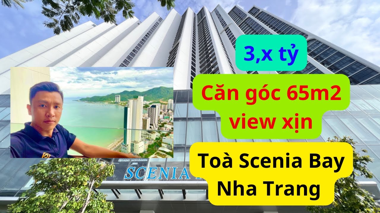 B&aacute;n căn g&oacute;c to&agrave; nh&agrave; Scenia Bay Nha Trang - View Biển v&agrave; th&agrave;nh phố tuyệt đẹp #canho #sceniabay