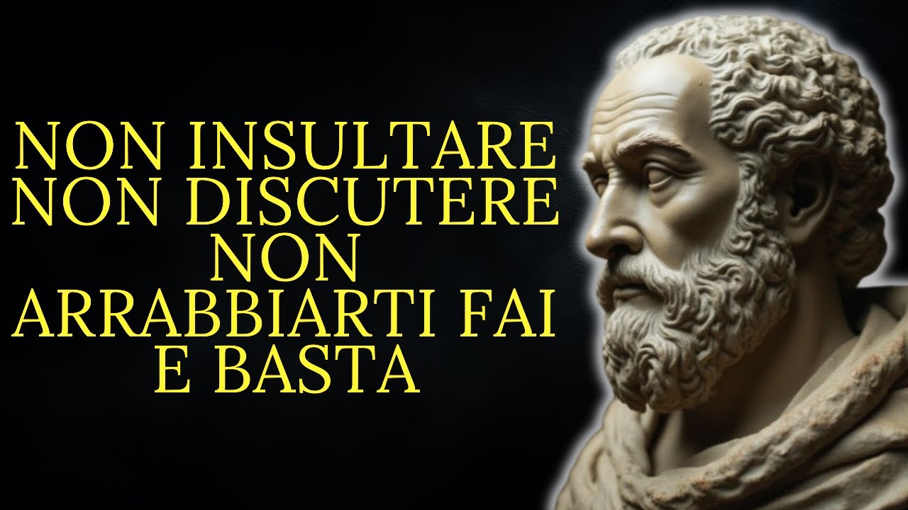 15 lezioni stoiche per non arrabbiarsi o frustrarsi mai con nessuno | Stoicismo