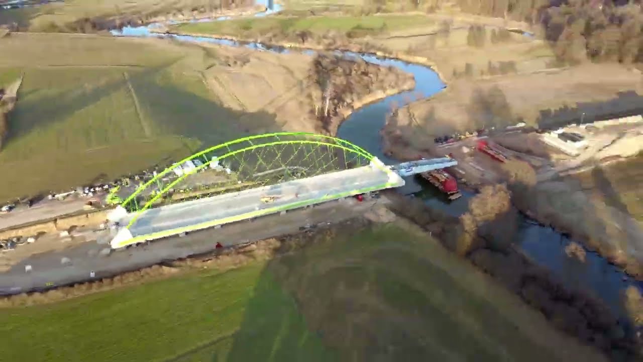 Ciechanowiec - budowa mostu i obwodnicy miasta