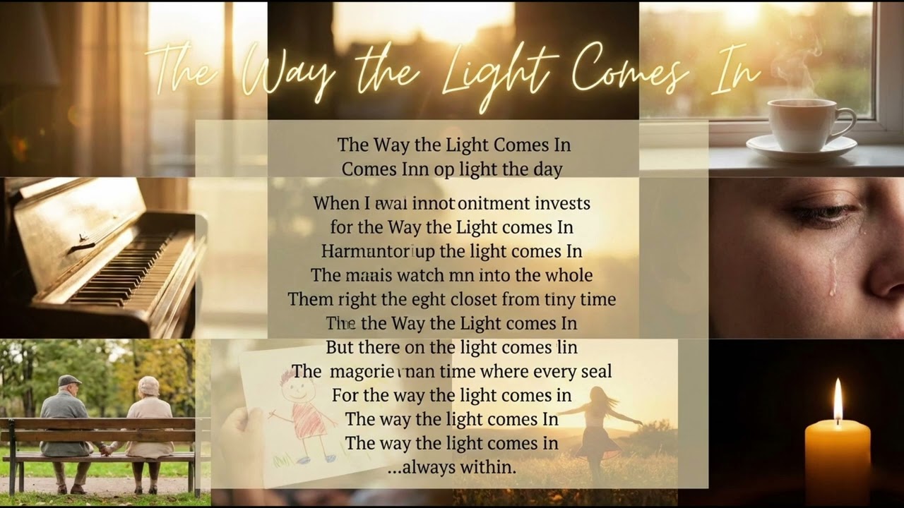 ☀️ The Way the Light Comes In – Official Audio