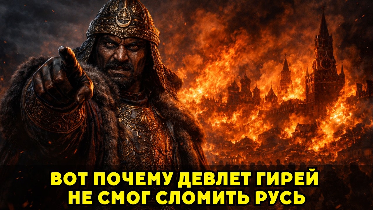 Он Горел Ненавистью К Руси — И Сгорел Сам. История Девлета Гирея!