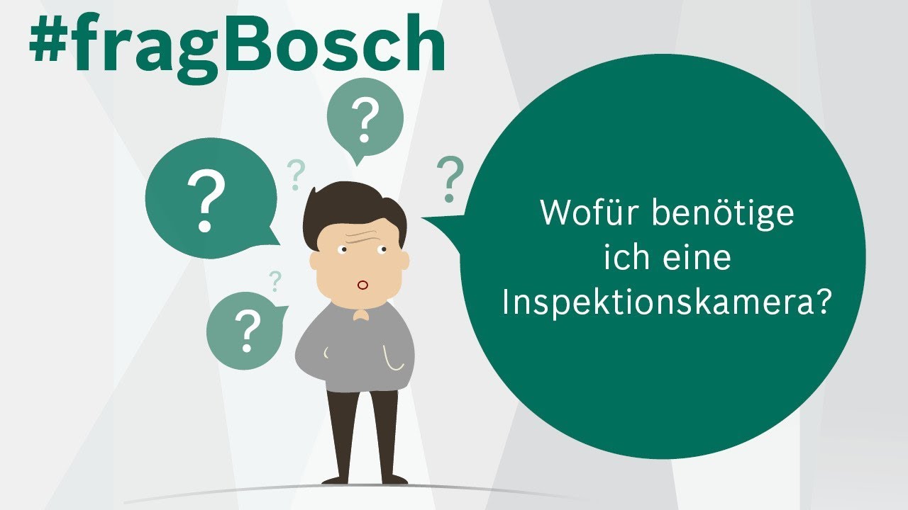 Anwendungen mit der Inspektionskamera UniversalInspect. Tutorial. #fragbosch