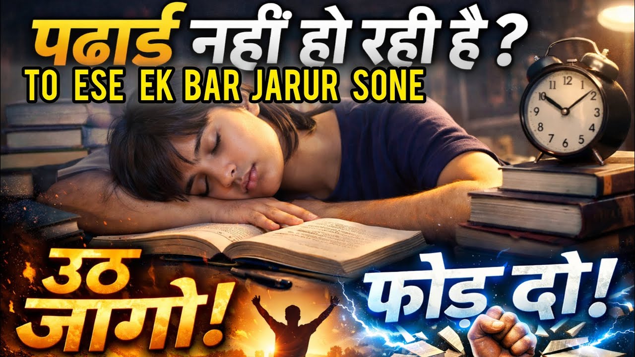 Padhaai karne ka man nahin ho raha hai to is video ek bar jarur dekhe #education #motivation #fact 