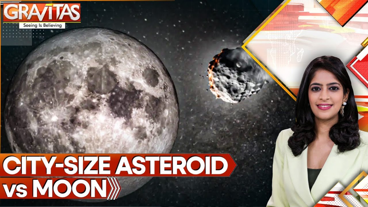 Near Earth Asteroid Could Hit the Moon in 2032, What That Means for Earth | GRAVITAS