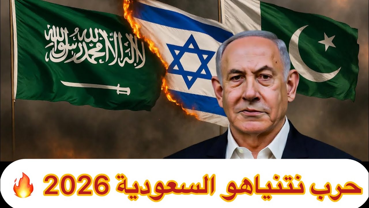 صادمة : نتنياهو يعلن حرب التحالف ضد السعودية وباكستان 2026 🔥