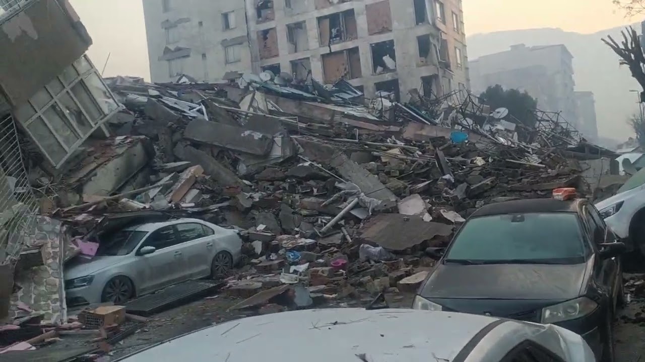 Antakya deprem sonrası Cumhuriyet caddesi 08.02.2023