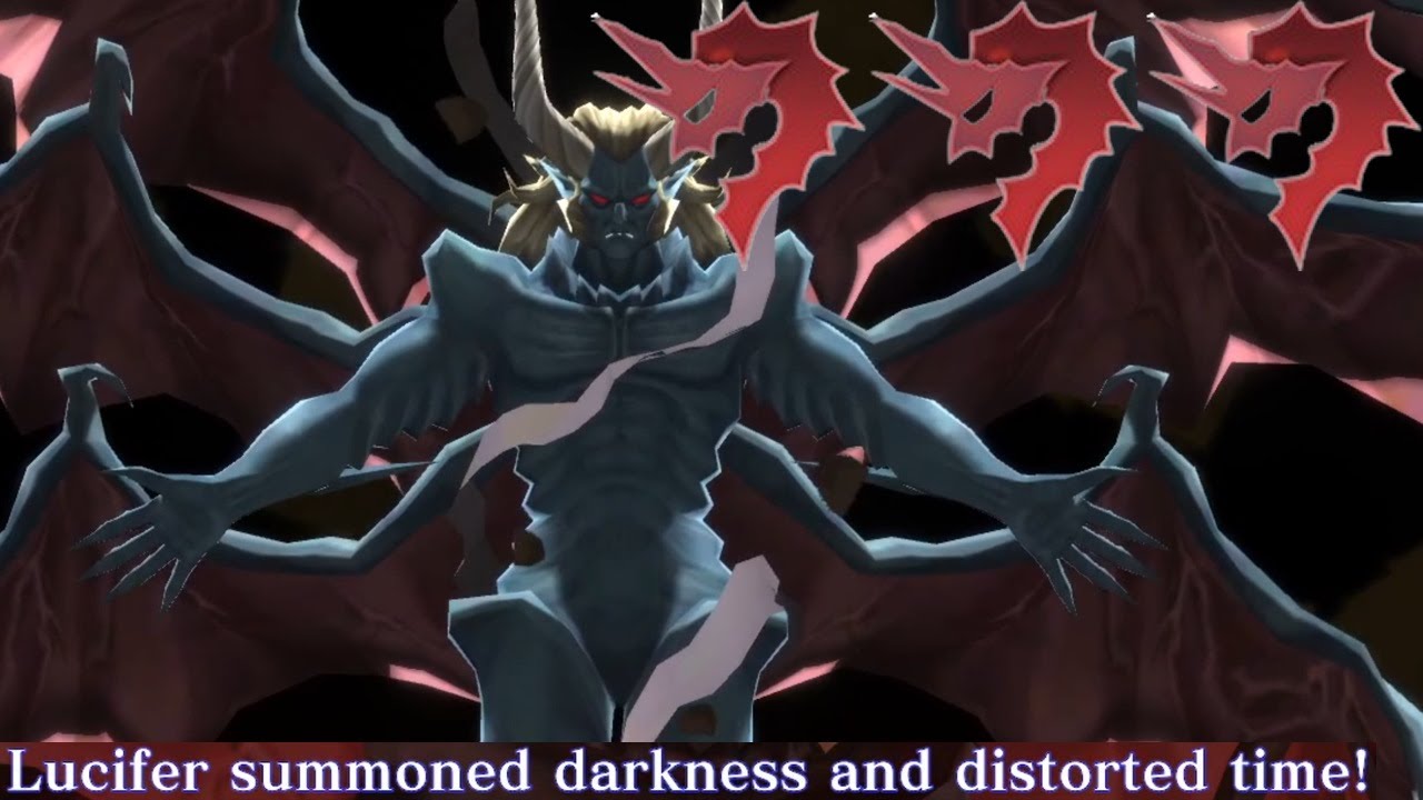 Lucifer (Low Level, Hard, Extra Enemy Turn, Chronicle Mode) - SMT Nocturne HD
